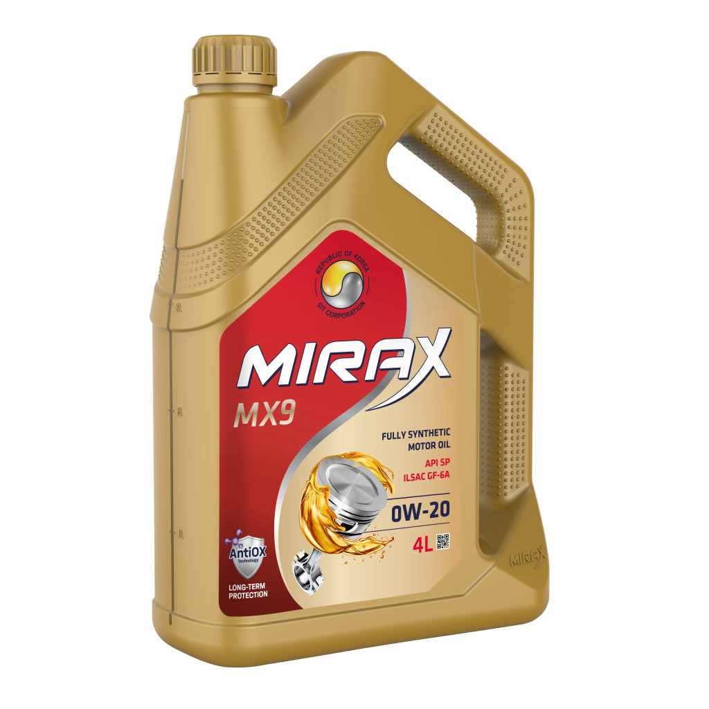 MIRAX MX9 SAE 0W-20 ILSAC GF-6A SP Акция 4л + 1л