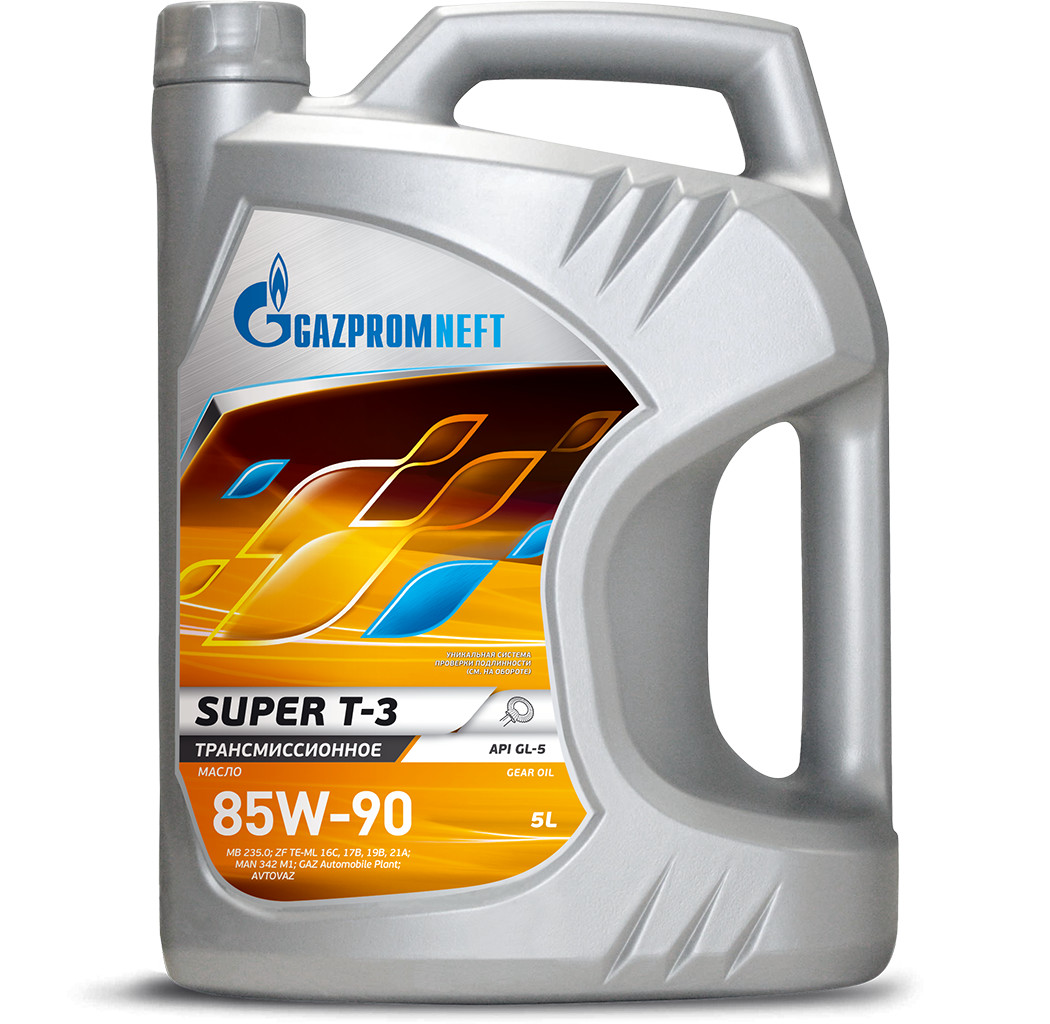 Gazpromneft Super T-3  85W-90 GL-5 5л