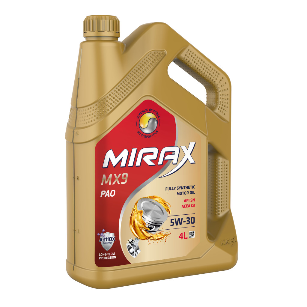 MIRAX MX9 SAE 5W-30 ACEA C3 API SN 4л