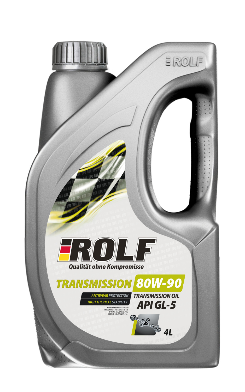 ROLF Transmission SAE 80W-90 API GL-5 4л пластик