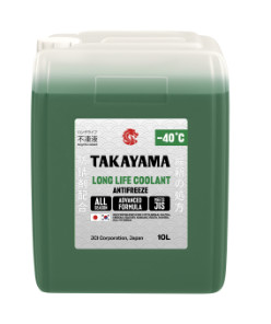 Антифриз TAKAYAMA Long Life Coolant Green -40 10л