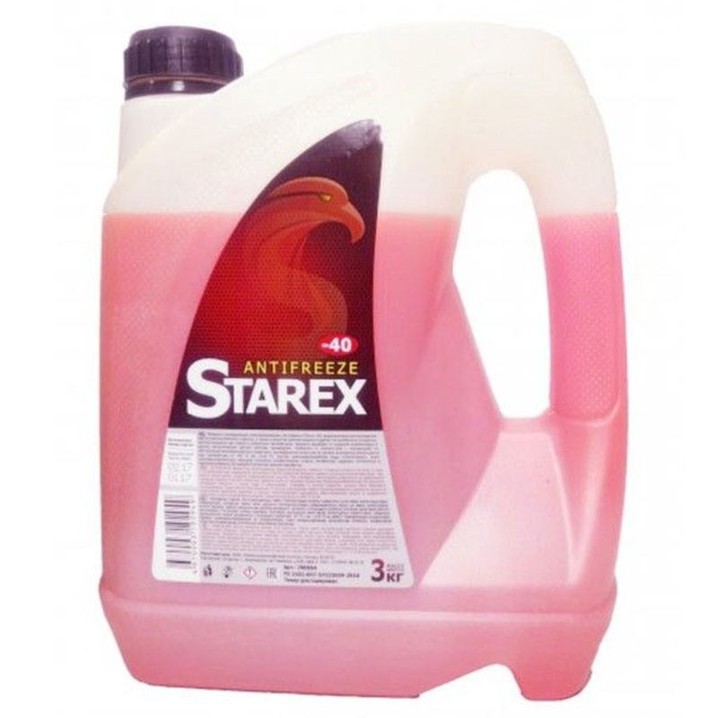 Антифриз STAREX Red (Север) G11 3кг