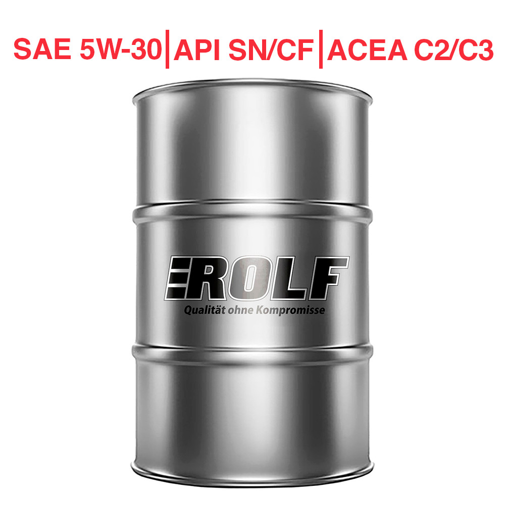 ROLF GT SAE 5W-30 API SN/CF ACEA С2/C3 60л бочка