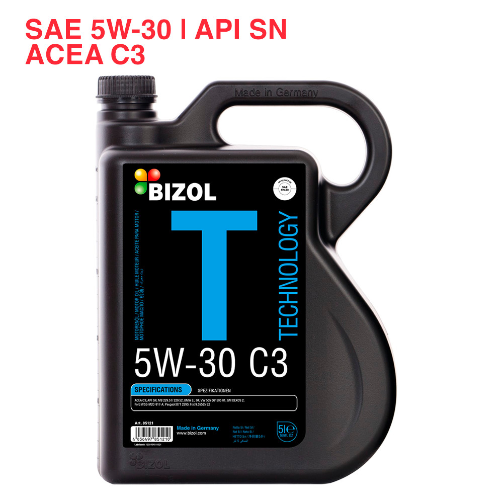 BIZOL Technology 5W-30 API SN, ACEA C3 5л