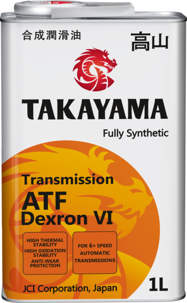 TAKAYAMA Transmission ATF Dextron VI 1л металл