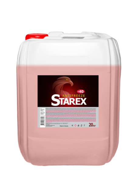 Антифриз STAREX Red (Север) G11, 20кг