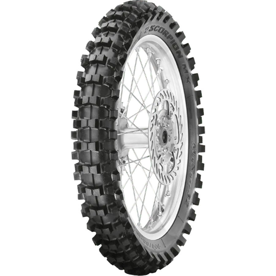 Pirelli Scorpion MX32 Mid Soft 110/90 -19 62M TT Rear Stadium NHS
