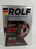 ROLF GT SAE 5W-40 API SN/CF ACEA A3/B4 4л металл*(Дефект упаковки)