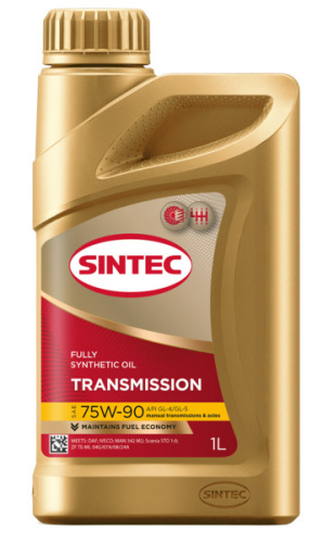 Sintec Transmission 75W-90 API GL-4/GL-5 1л