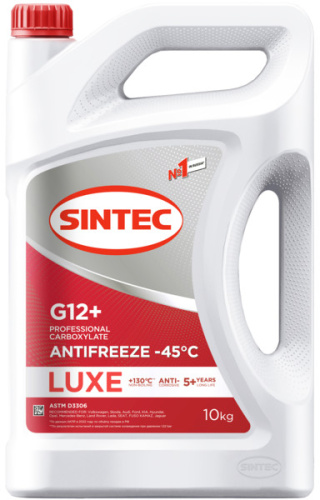 Антифриз Sintec Luxe G12+ red -45 10кг