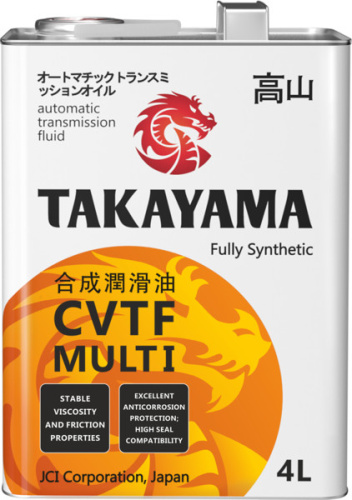 TAKAYAMA ATF CVTF Multi 4л металл