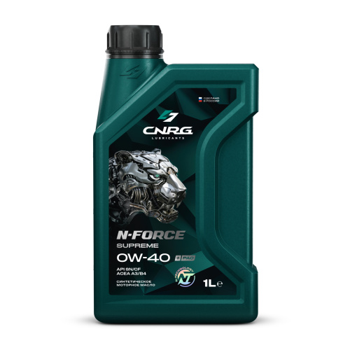 CNRG N-Force Supreme 0W-40 1л пластик