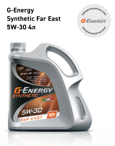 G-Energy Synthetic Far East 5W-30 API SP ILSAC GF-6A 4л