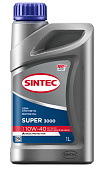 Sintec Super 3000 SAE 10W-40 API SG/CD 1л полусинтетика