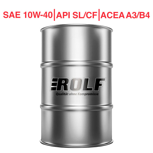 ROLF Energy 10W-40 API SL/CF ACEA A3/B4 208л бочка