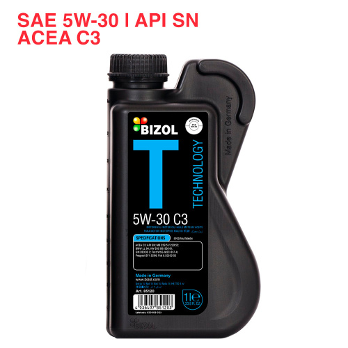 BIZOL Technology 5W-30 API SN, ACEA C3 1л