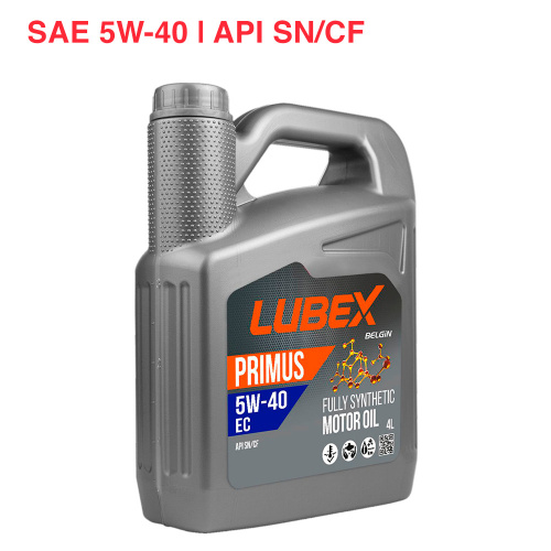 LUBEX PRIMUS EC 5W-40 API SN/CF 4л