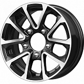 iFree Восток 6x15/5x139.7 ET40 D98 Блэк-джек