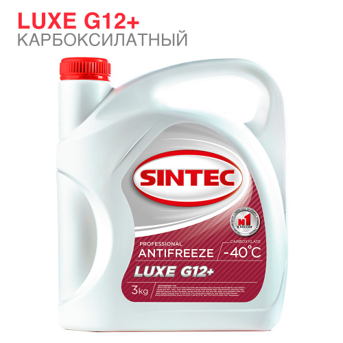 Антифриз Sintec Luxe G12+ red -40 3кг