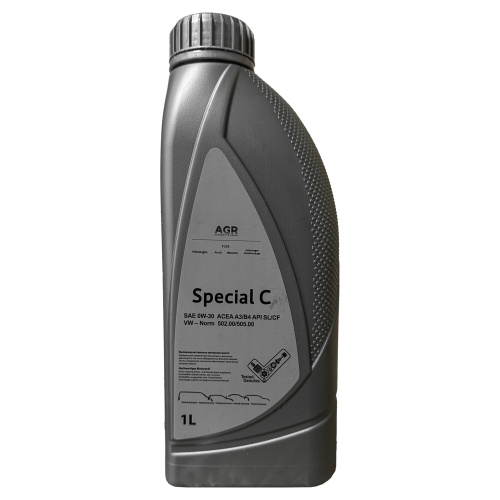 AGR Special C 0W-30 API SL/CF ACEA A3/B4 1л