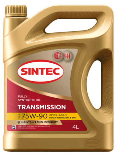 Sintec Transmission 75W-90 API GL-4/GL-5 4л