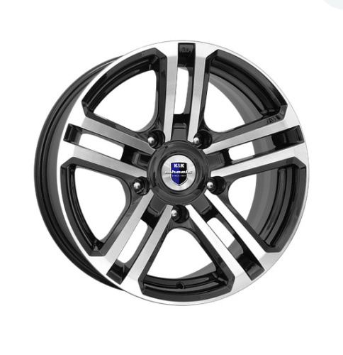 КиК Палладика 7x16/5x139.7 ET5 D110.1 алмаз_черный