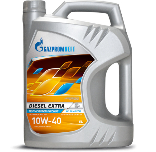 Gazpromneft Diesel Extra 10W-40 API CF-4/SG ACEA E7  A3  B4 5л