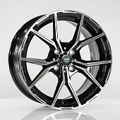 Megami MGM-22 6.5x15/4x98 ET35 D58.6 BKF
