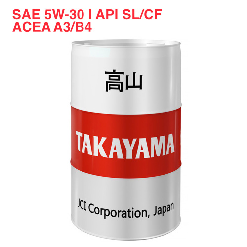 TAKAYAMA SAE 5W-30 API SL/CF 200л бочка