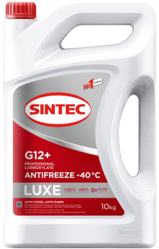 Антифриз Sintec Luxe G12+ red -40 10кг