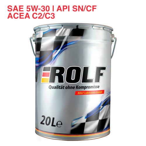 ROLF GT SAE 5W-30 API SN/CF ACEA С2/C3 20л